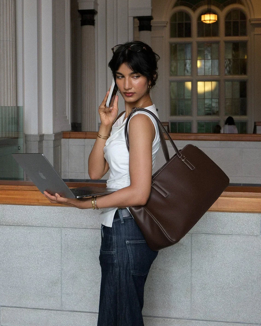 The Kai Tote - Latte