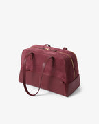 12 Hour Duffel Bag - Burgundy/Gold