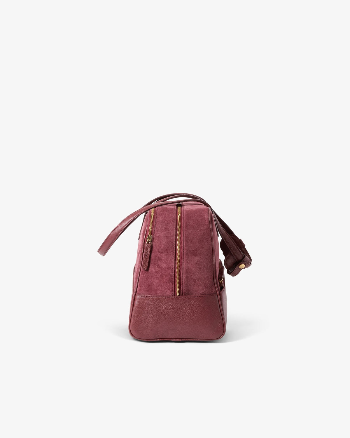 12 Hour Duffel Bag - Burgundy/Gold