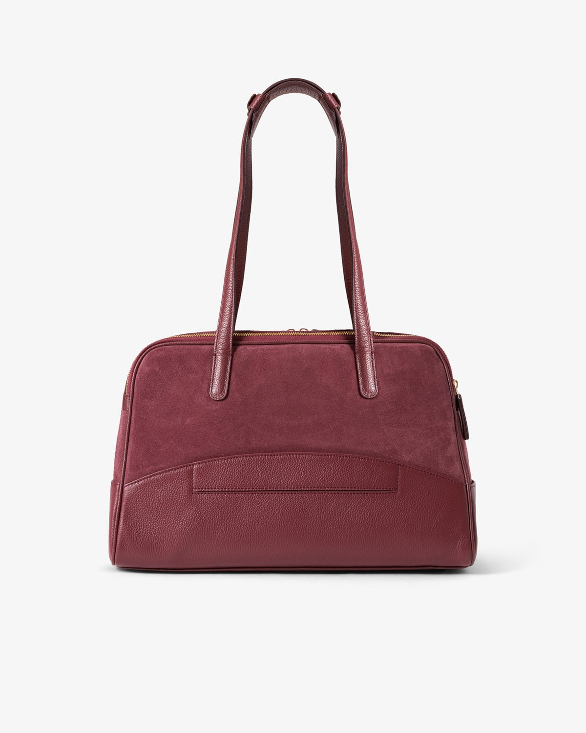12 Hour Duffel Bag - Burgundy/Gold