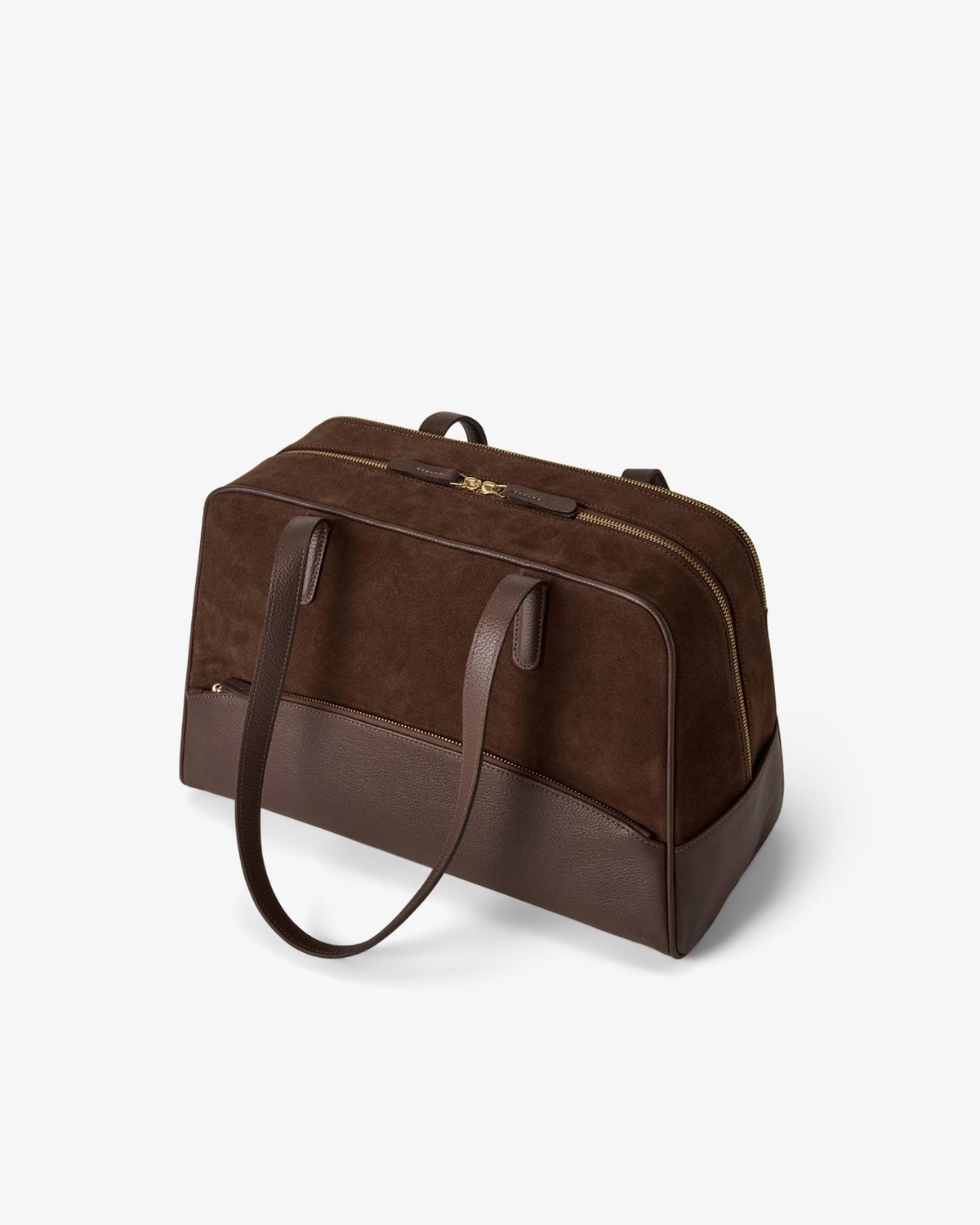 12 Hour Duffel Bag - Mocha/Gold