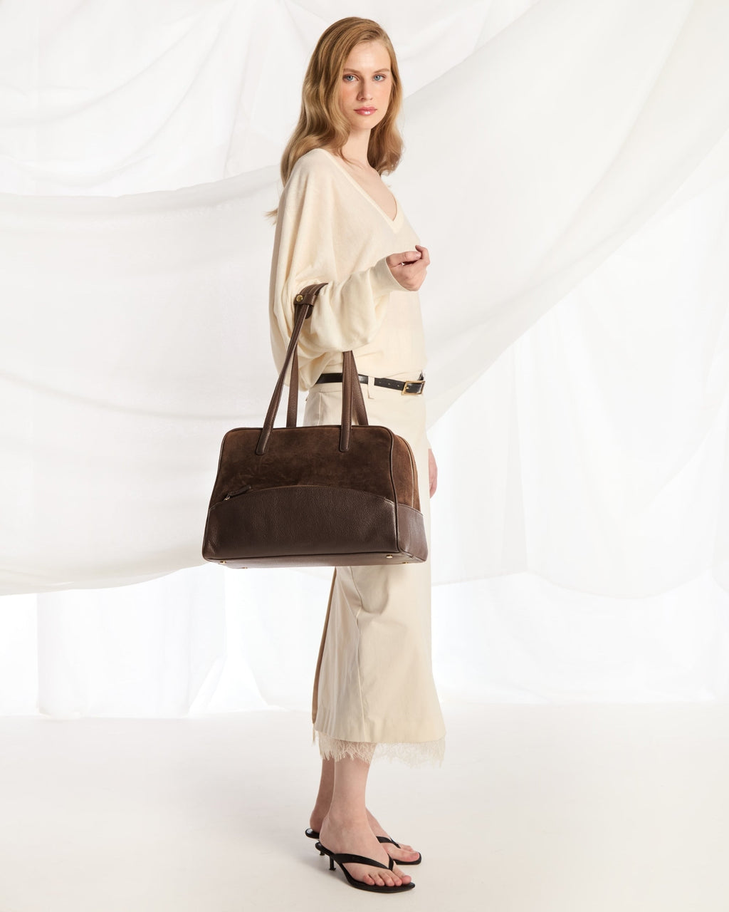 12 Hour Duffel Bag - Mocha/Gold