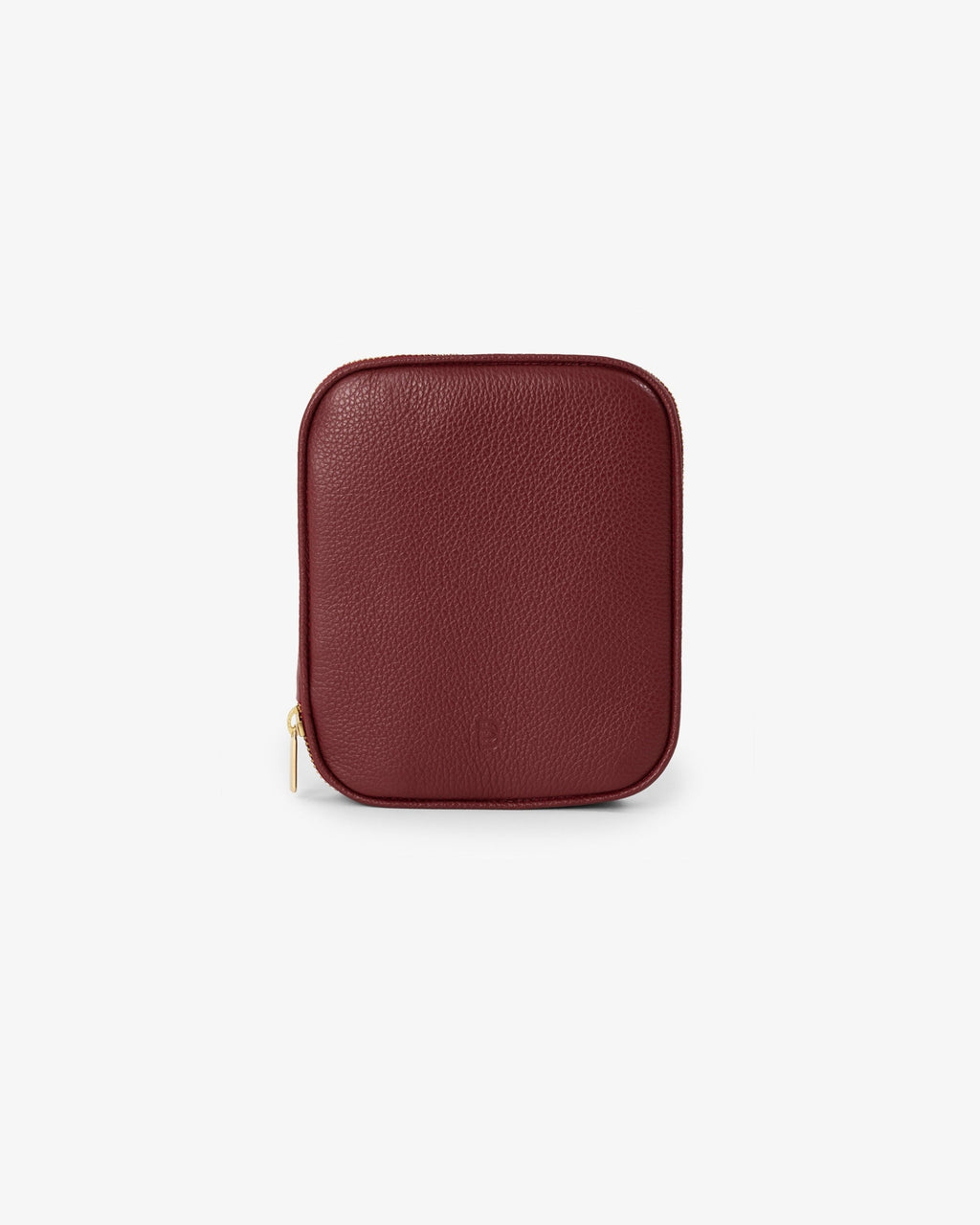 Cable Pocket - Burgundy/Gold