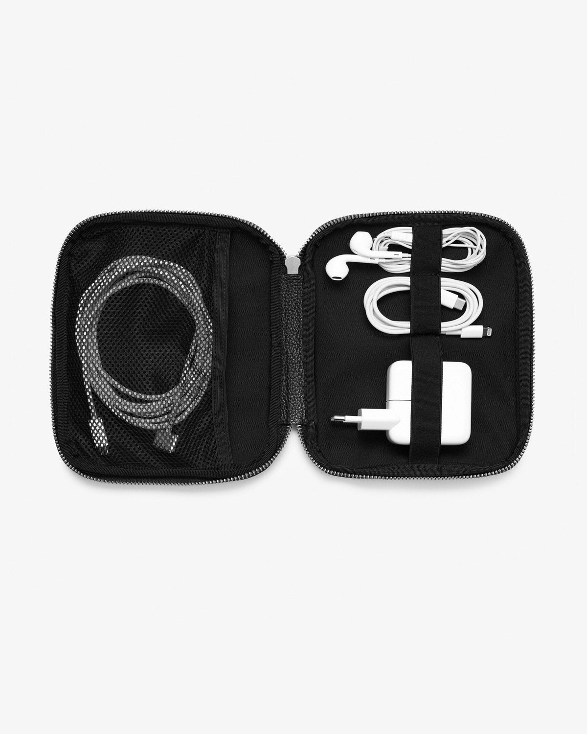 Cable Pocket - Biscuit/Silver